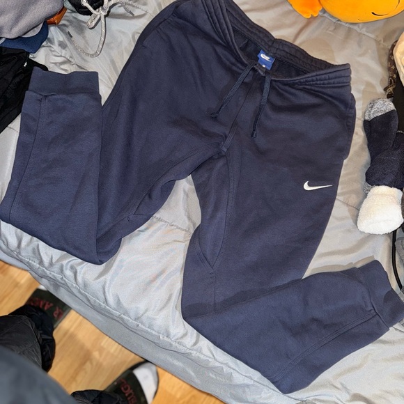 Nike Unisex Navy Sweatpants - Picture 2 of 4